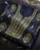 Midnight Blue | Noor Organza Silk Fabrics