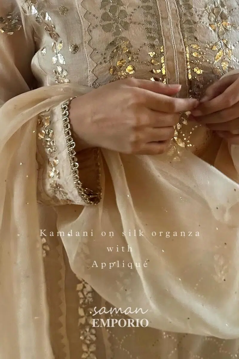 Noor Applique Mukaish Kurta