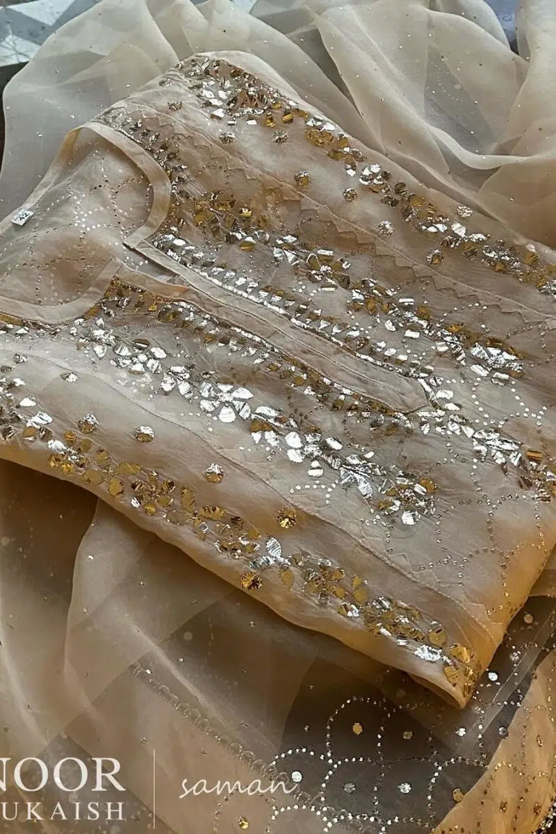 Noor Applique Mukaish Kurta