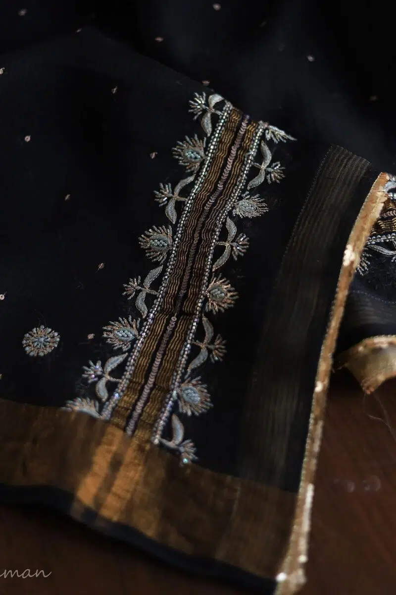 Zari Chanderi Chikankari Fabrics