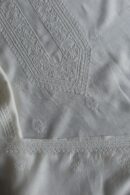 Chanderi Pearl Chikankari Unisex Kurta Fabrics