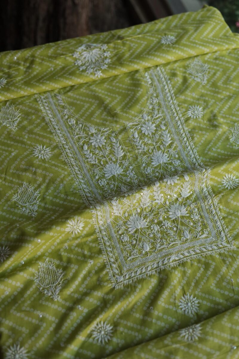 Cotton Chikankari Kurta Fabrics