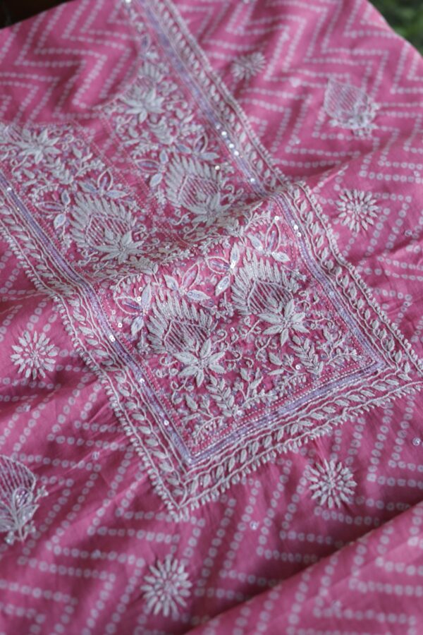 Cotton Chikankari Kurta Fabrics - Image 6