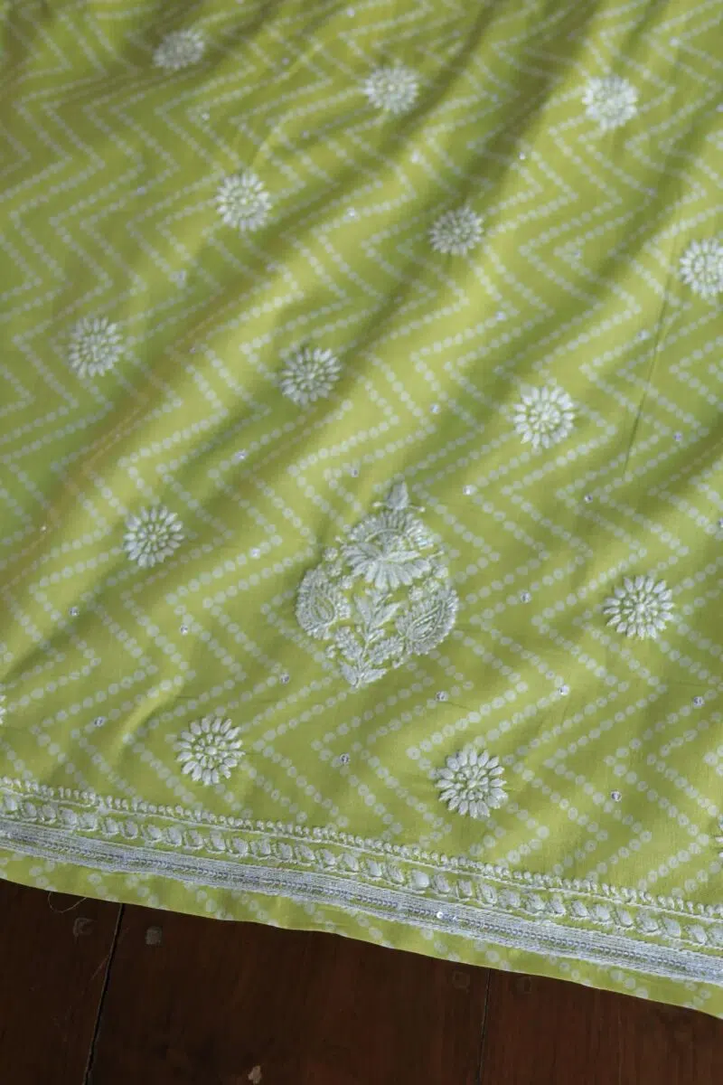 Cotton Chikankari Kurta Fabrics