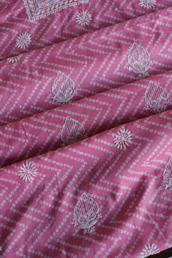 Cotton Chikankari Kurta Fabrics - Image 8