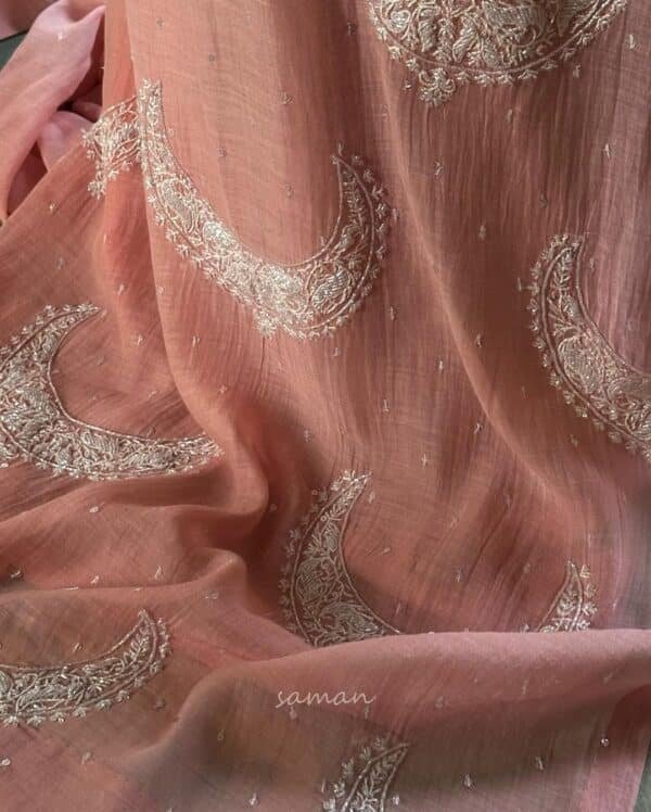 Crescent Chikankari Kurta - Image 4
