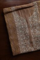 Daraz Chanderi Chikankari Kurta Fabrics