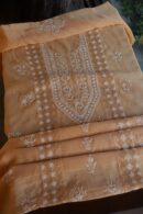Daraz Chanderi Chikankari Kurta Fabrics