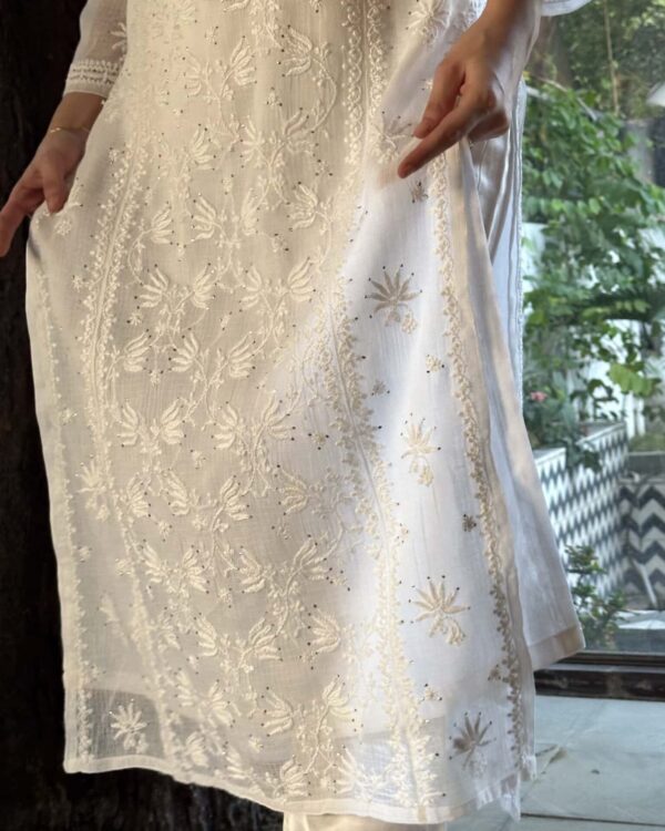 Kota Chikankari Kurta - Image 4