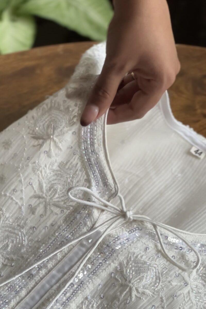 Pearl Whites Chikankari