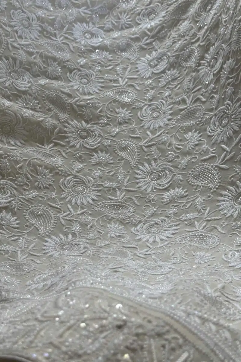 Nasreen | Chikankari Odhani