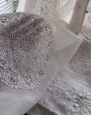 Coral Motif Noor Organza Dupattas