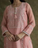 Jacquard Sequins Chikankari Kurta Sets