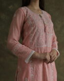 Jacquard Sequins Chikankari Kurta Sets