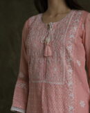 Jacquard Sequins Chikankari Kurta Sets