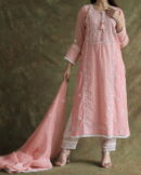 Jacquard Sequins Chikankari Kurta Sets