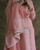 Jacquard Sequins Chikankari Kurta Sets