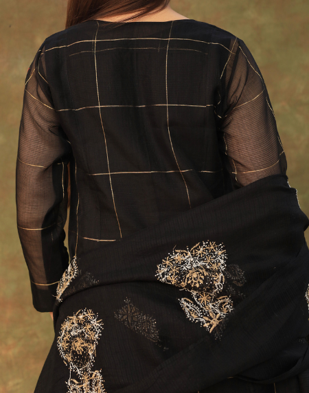 Zari Kota Ready to Wear Kurta Set