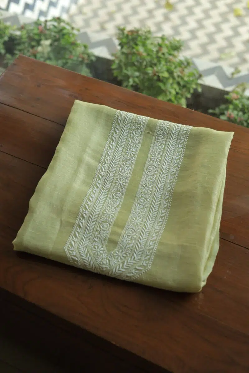 Linen Silk Men's Kurta Fabrics