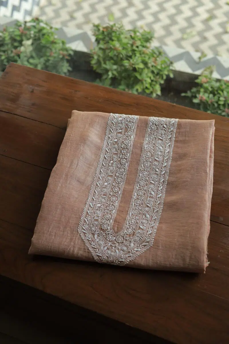 Linen Silk Men's Kurta Fabrics