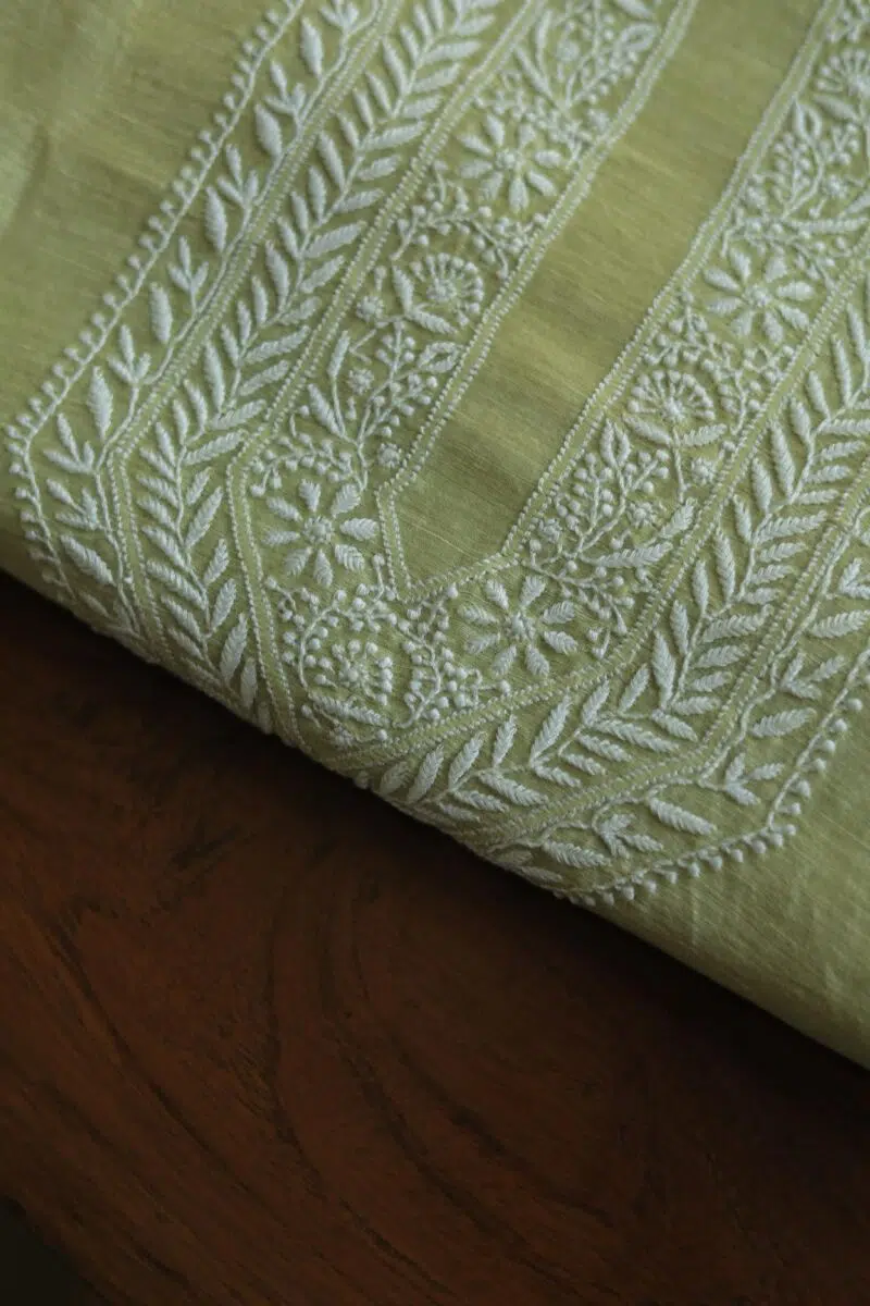 Linen Silk Men's Kurta Fabrics