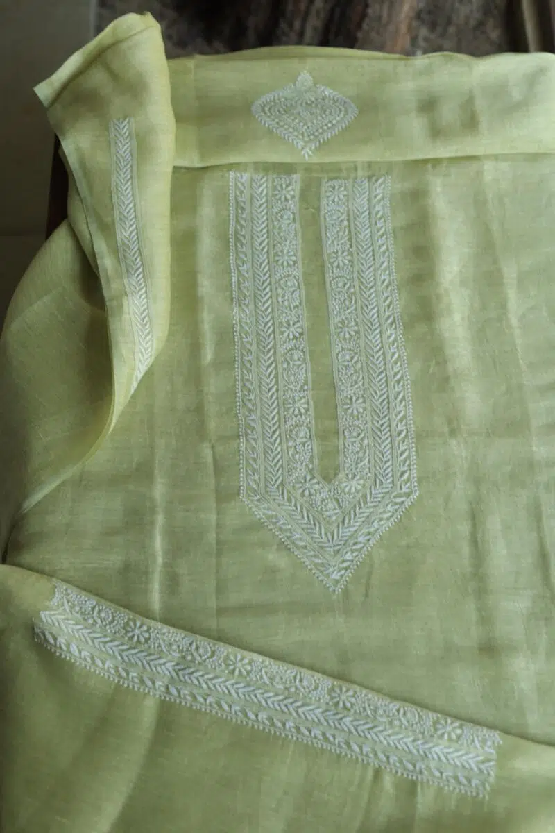 Linen Silk Men's Kurta Fabrics