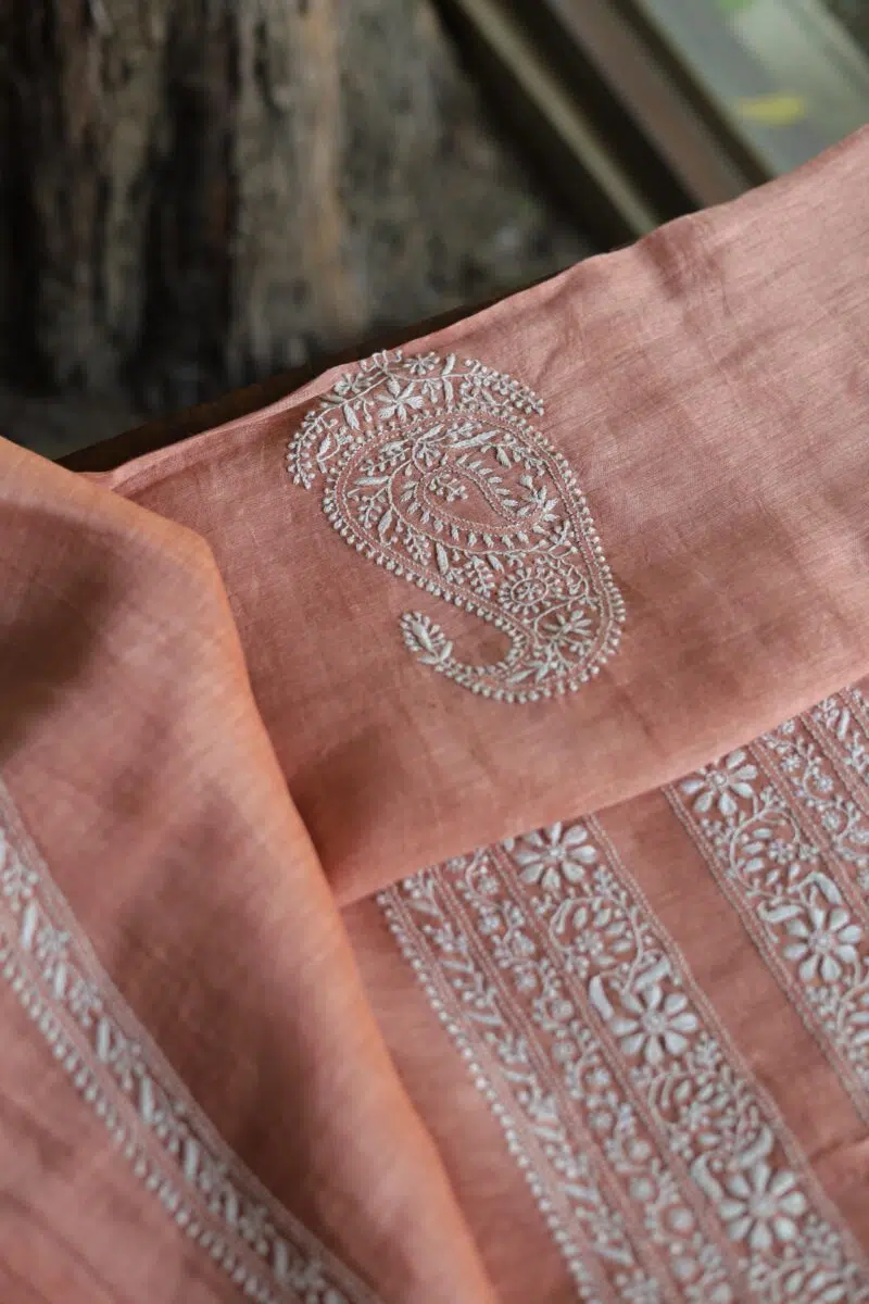 Linen Silk Men's Kurta Fabrics