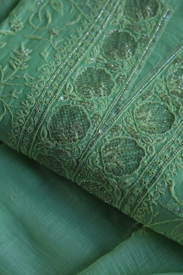 Crush Chanderi Sequins Kurta Sets - Image 2