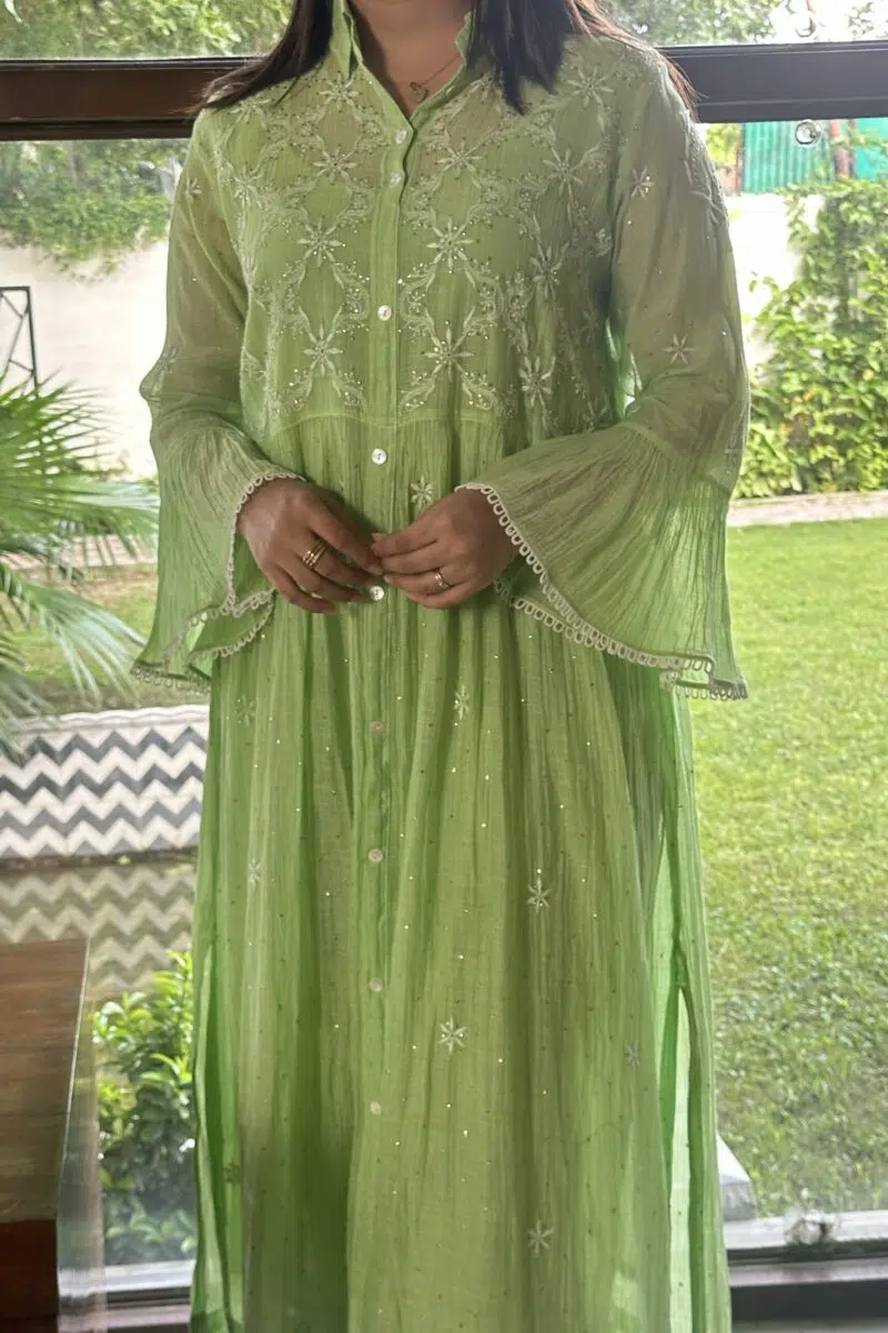 Mal Chikankari Dress