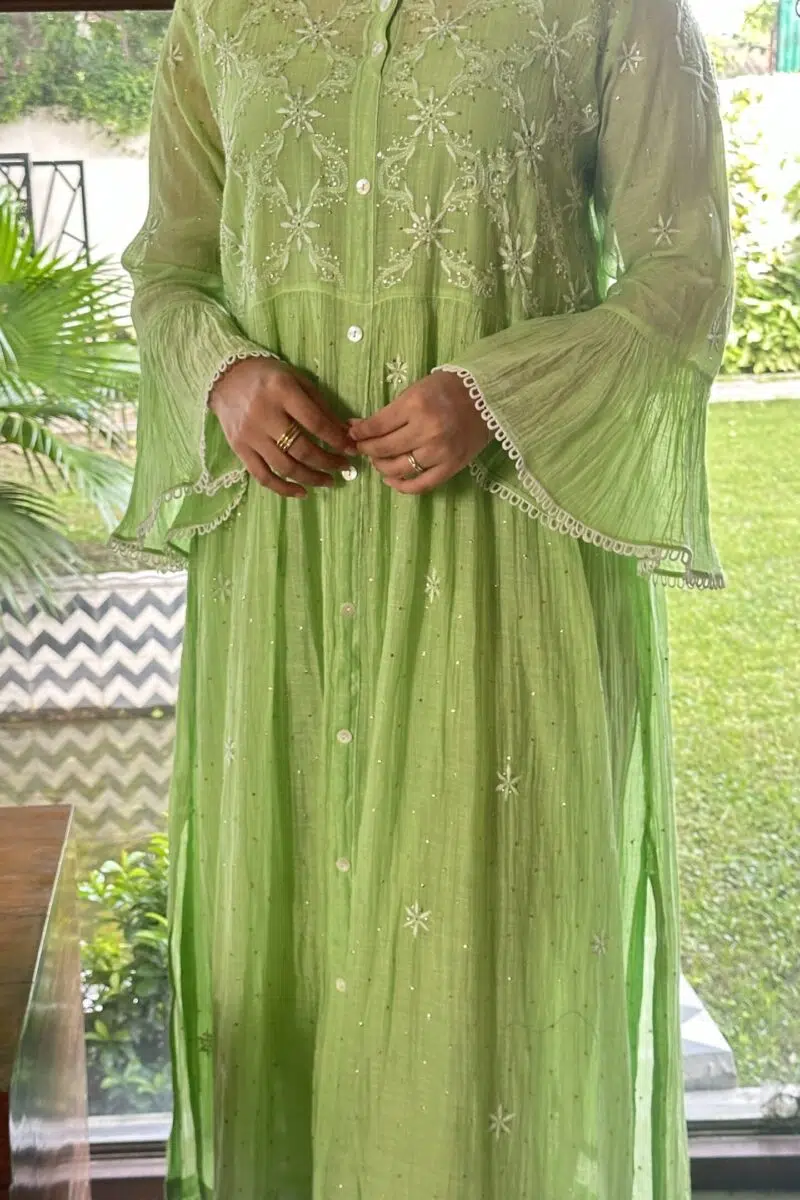 Mal Chikankari Dress