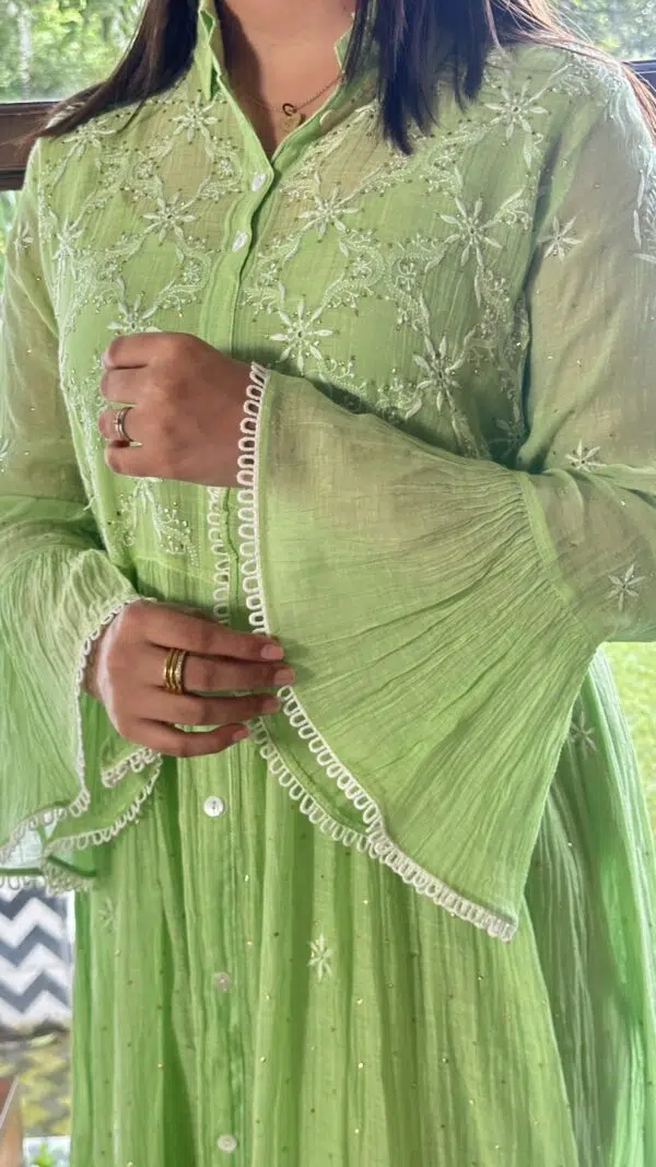 Mal Chikankari Dress