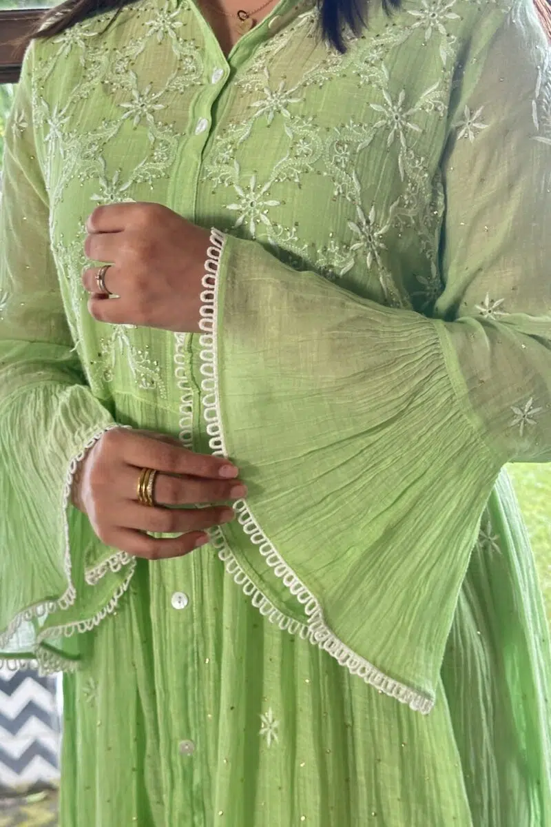 Mal Chikankari Dress