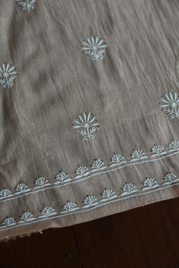 Mal Cotton Fine Chikankari Fabrics - Image 12