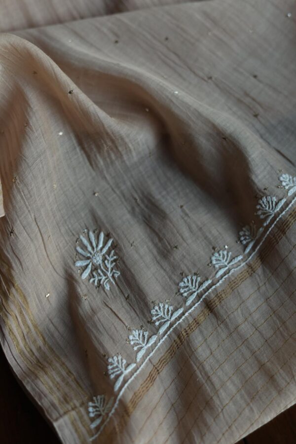 Mal Cotton Fine Chikankari Fabrics - Image 11