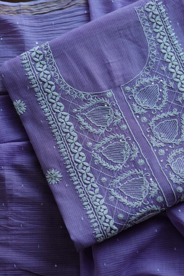 Mal Cotton Fine Chikankari Fabrics