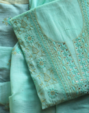 Mal Maheshwari Mukaish Chikankari Fabrics