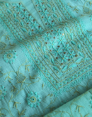 Mal Maheshwari Mukaish Chikankari Fabrics