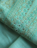 Mal Maheshwari Mukaish Chikankari Fabrics