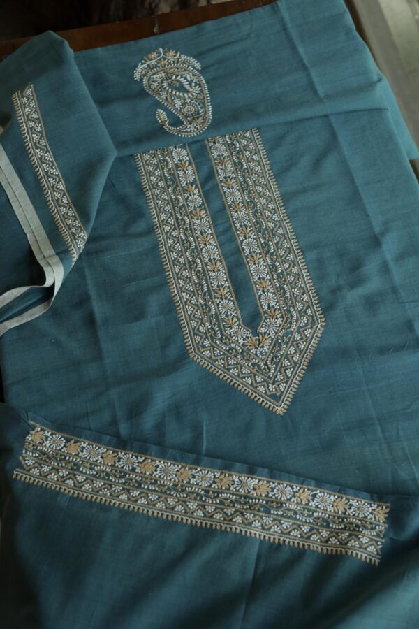 Malkha Handspun Khadi Kurtas Unisex Fabrics - Image 3