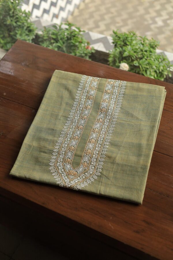 Malkha Handspun Khadi Kurtas Unisex Fabrics - Image 6