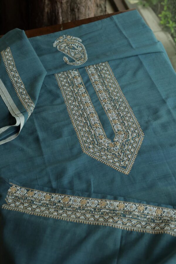 Malkha Handspun Khadi Kurtas Unisex Fabrics - Image 4