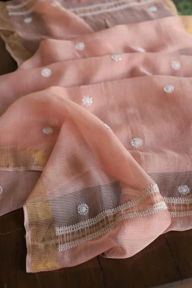 Malmal Chikankari Fabrics