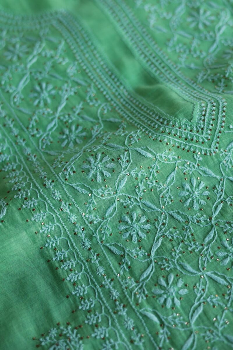 Malmal Chikankari Fabrics