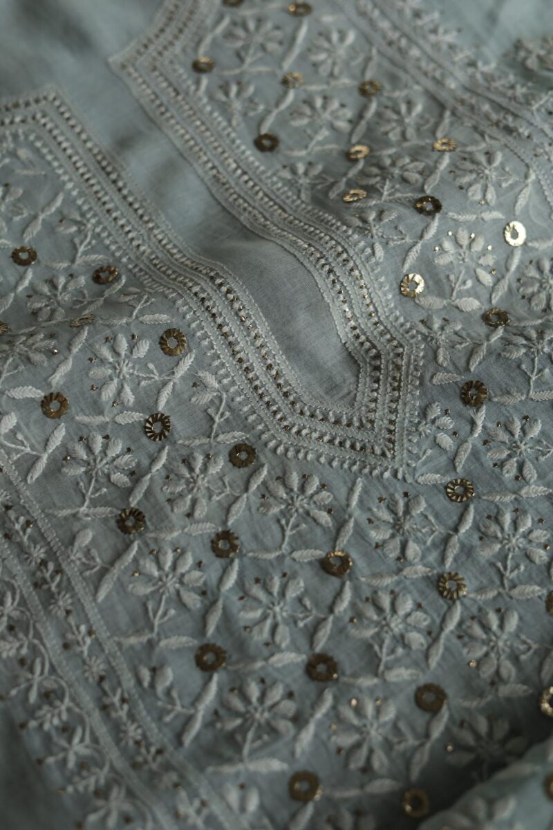 Malmal Chikankari Fabrics