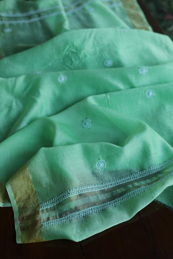 Malmal Chikankari Fabrics - Image 14
