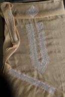 Malmal Chikankari Men's Kurtas Fabrics