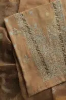 Malmal Zari Booti Chikankari Fabrics