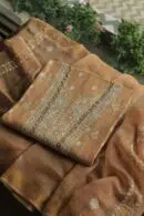 Malmal Zari Booti Chikankari Fabrics