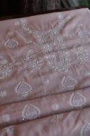 Malmals Pearl Work Chikankari Fabrics