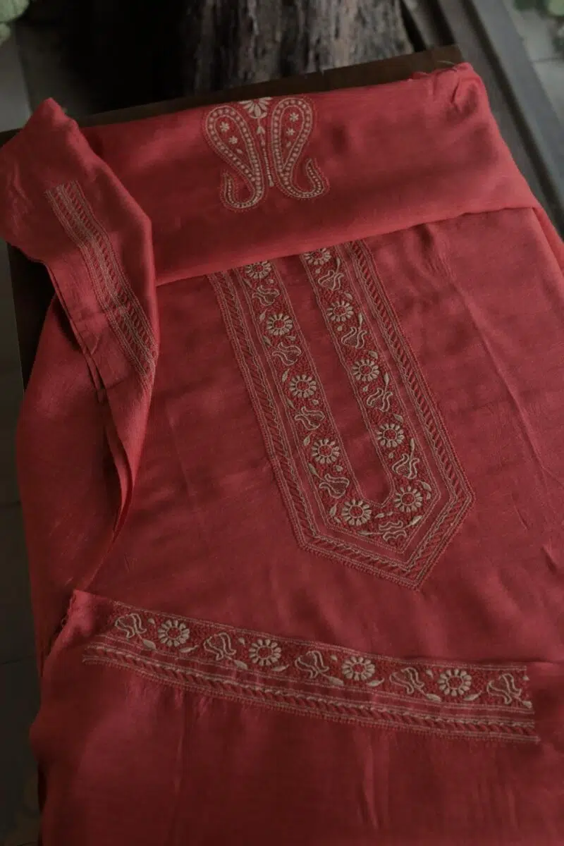 Moonga Silk Men's Kurta Fabrics